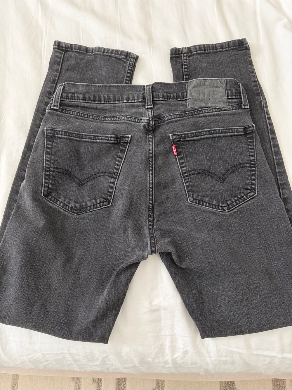 Levi's Men's Charcoal Slim Straight Jeans SIZE 32x32